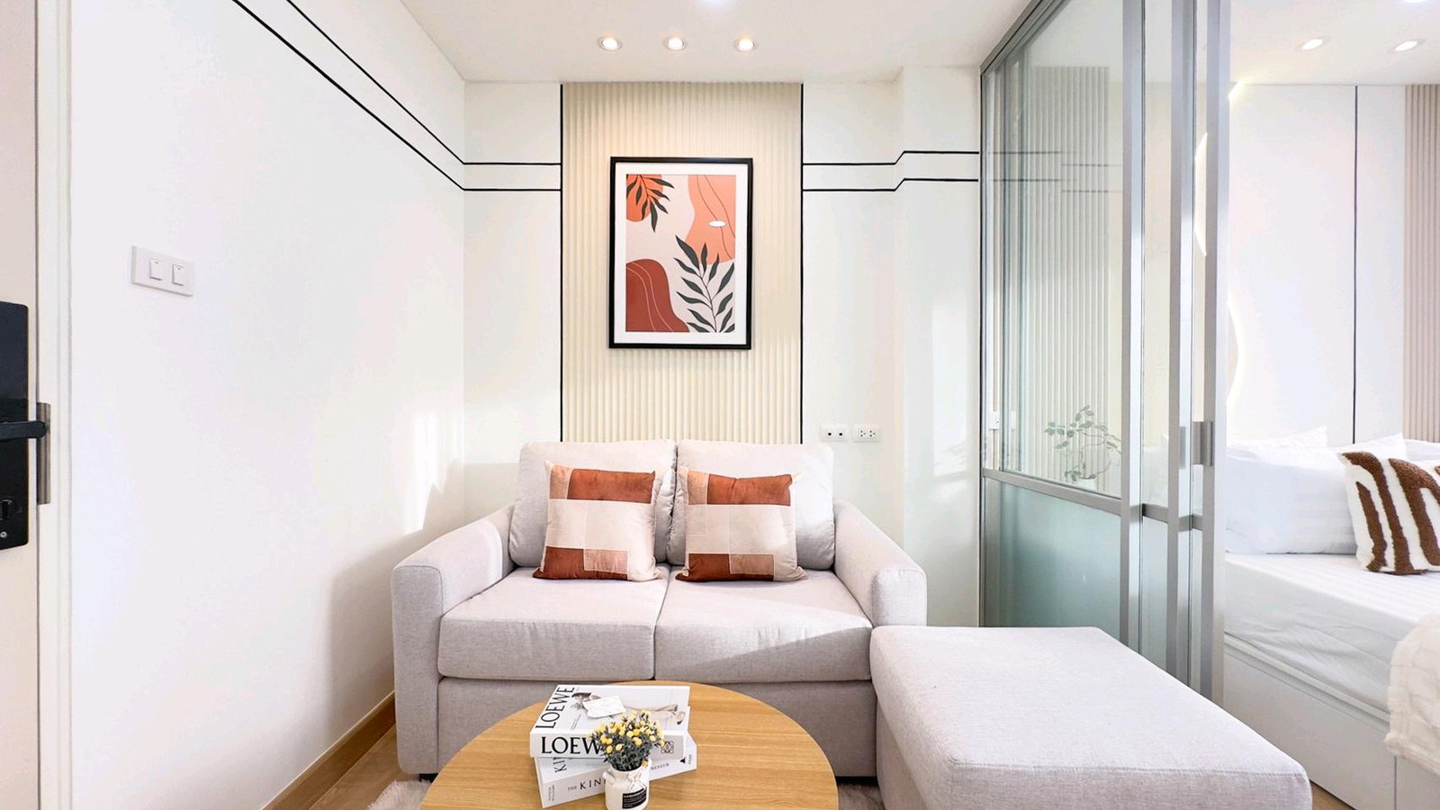 😍Beautiful room, ready to move in!! Lumpini Condo Town Ramintra - Lat Pla Khao 2 #Installments are cheaper than renting.
