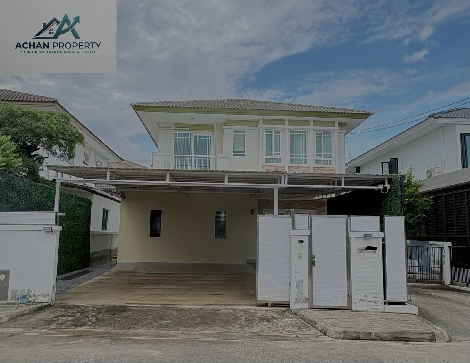 Newly renovated detached house for rent, Mantana Rama 9 Srinakarin (Mantana Rama 9 – Srinakarin), land 60 sq m. | usable area 200 sq m. | 4 bedrooms, 3 bathrooms