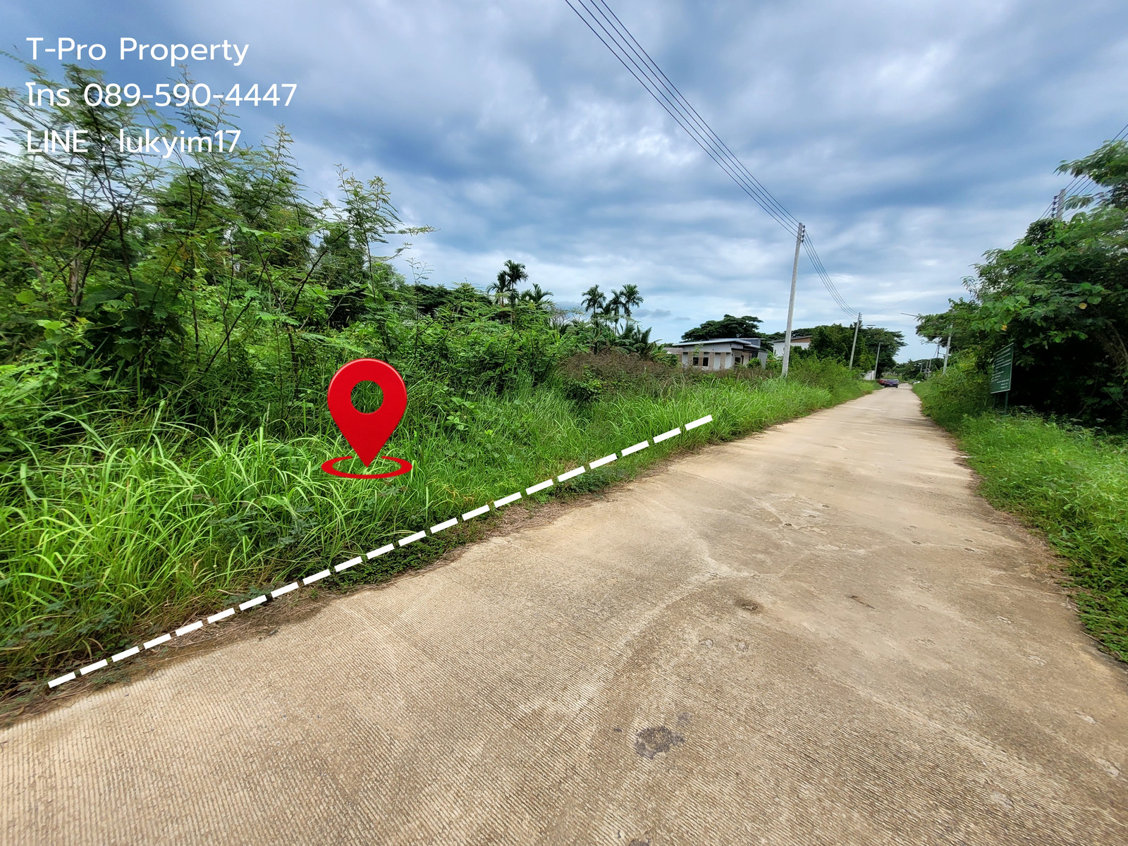 ที่ดินสำหรับสร้างบ้าน 50 ตร.ว. ใจกลางเมืองนครศรีฯ ใกล้โครงการศิรินครสแควร์ ถ. พัฒนาการคูขวาง (ซอย41)  – รูปที่ 2