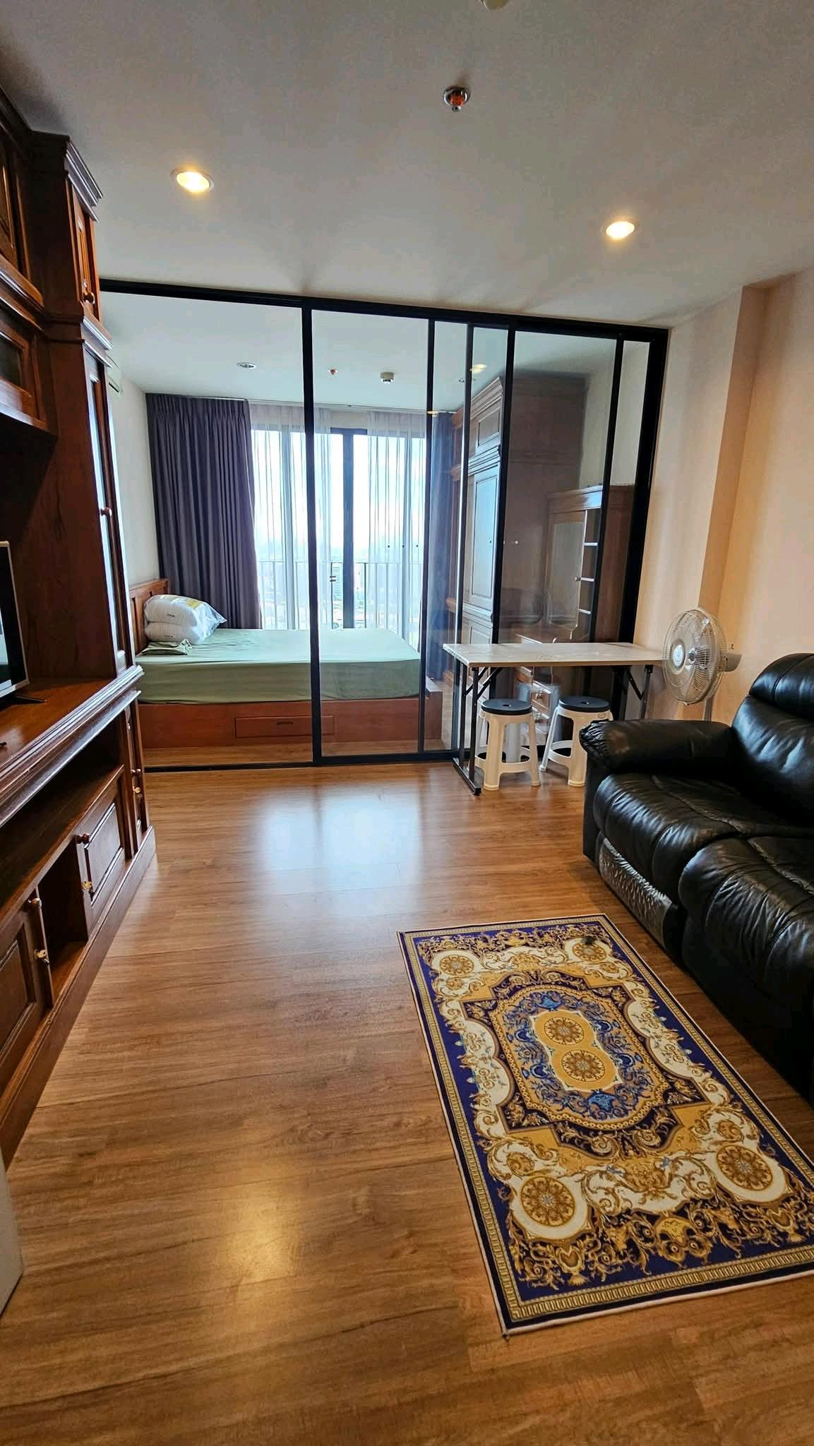 🚇 Near MRT Bang Pho, only 300 meters, beautiful room for first time rent! 36th floor, view of the Chao Phraya River and Parliament – รูปที่ 2
