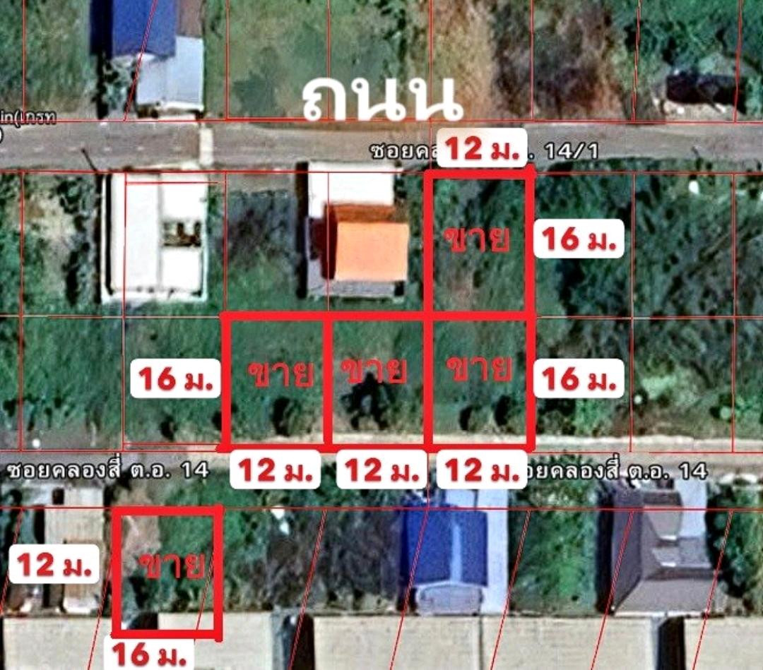 Land 50 sq m., allocated for sale, several plots (not flooded), pink layout (negotiable)
