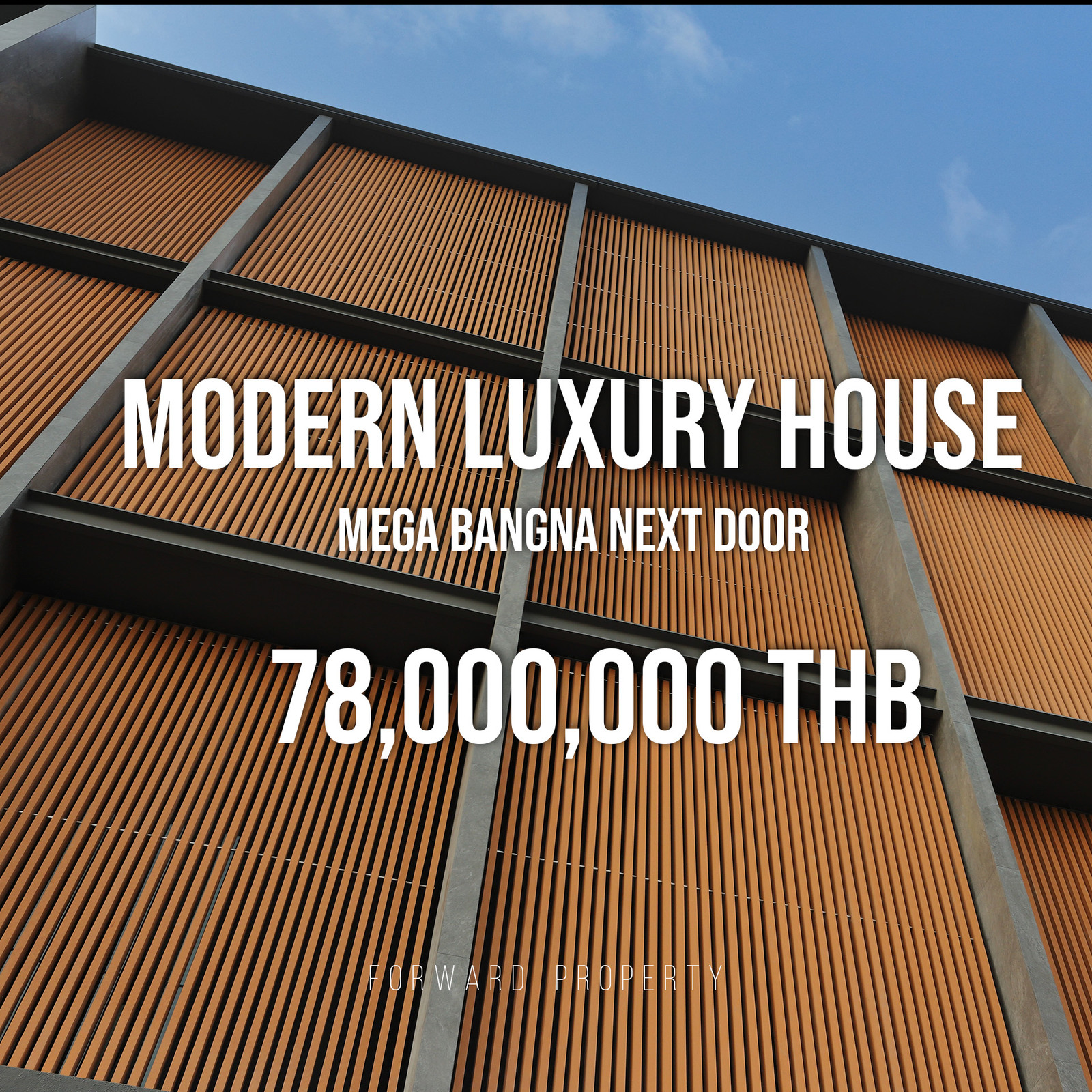 Modern Luxury house, 4 floors, next to MEGA Bangna, 78 million baht. Modern Luxury house, 4 floors, next to MEGA Bangna, 78 million baht.
