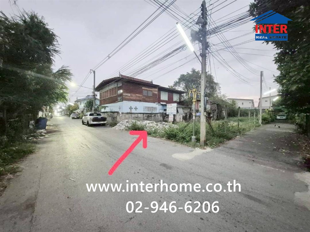 Empty land 165 sq m. Land for sale, Soi Sa-at Phatthana, Pathum Thani, near Wat Khian Khet. Soi Sa-at Phatthana Rangsit-Nakhon Nayok Road, Thanyaburi, Pathum Thani – รูปที่ 2