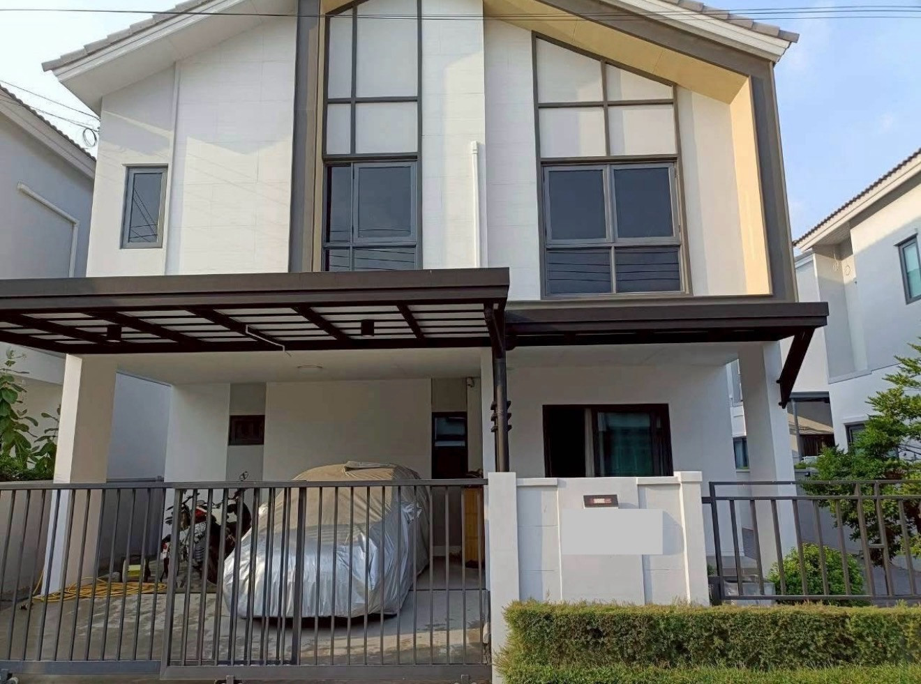 🏡 Single house for rent, SENSE Bangna-Suvarnabhumi, Scandinavian style house, new condition, ready to move in. 🏡 Single house for rent, SENSE Bangna-Suvarnabhumi, Scandinavian style house, new condition, ready to move in.