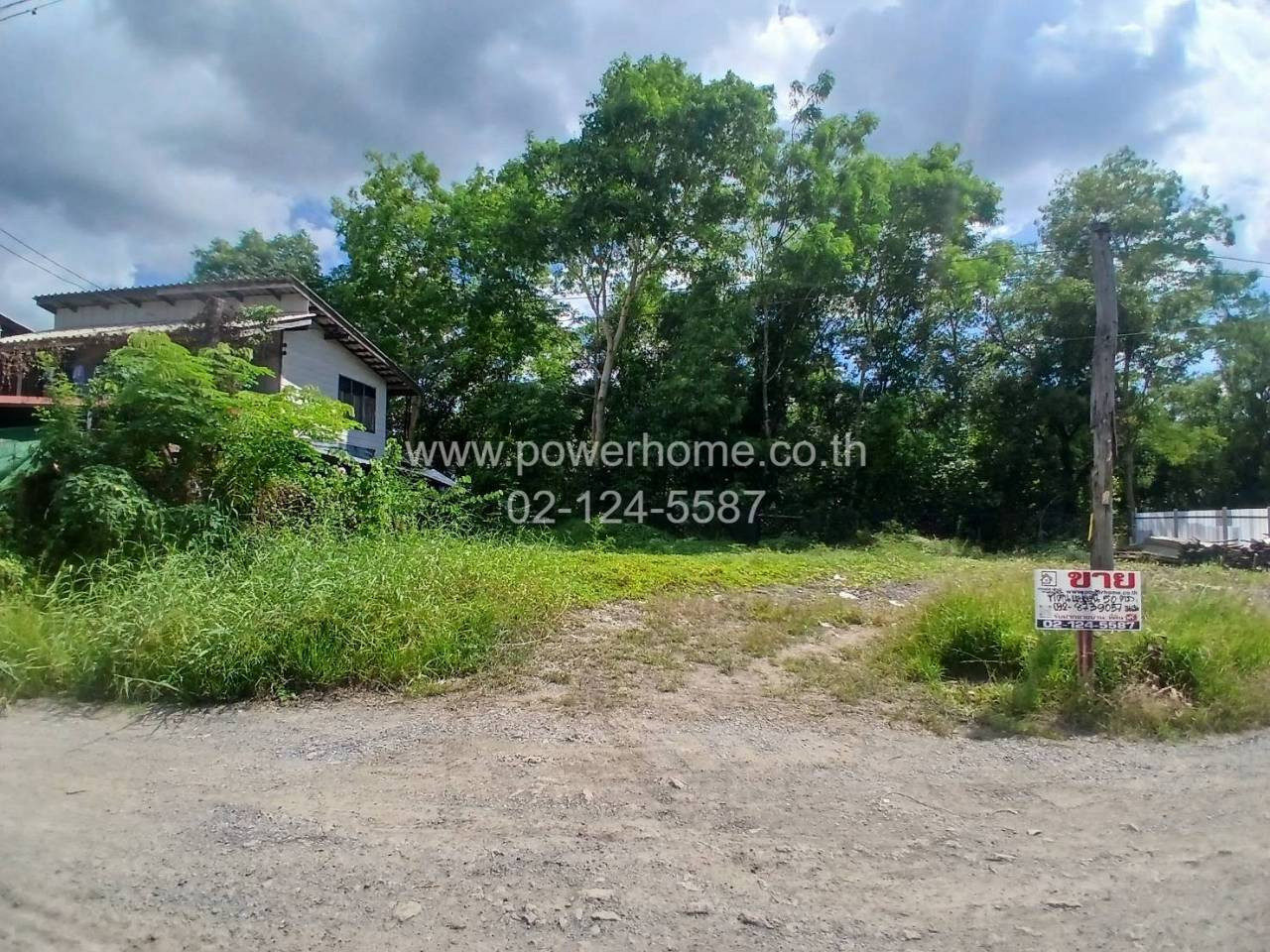 Empty land already filled in, Khlong Sam, Khlong Luang, good location, near Sap Phayom Market.