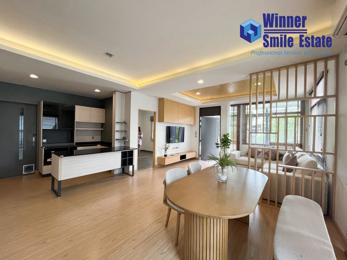 ให้เช่าบ้านหรู มัณฑนา บางนา กม.7 บ้านสวยมีระดับ เฟอร์ฯ ครบ ใกล้เมกาบางนา