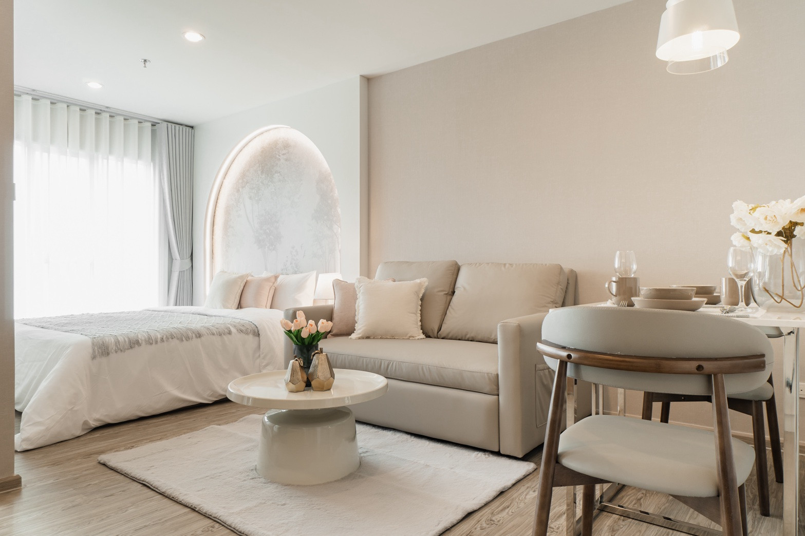 For rent, Regent Home Bangna, Studio Type 1 bathroom, size 28 sq m, 31st floor.