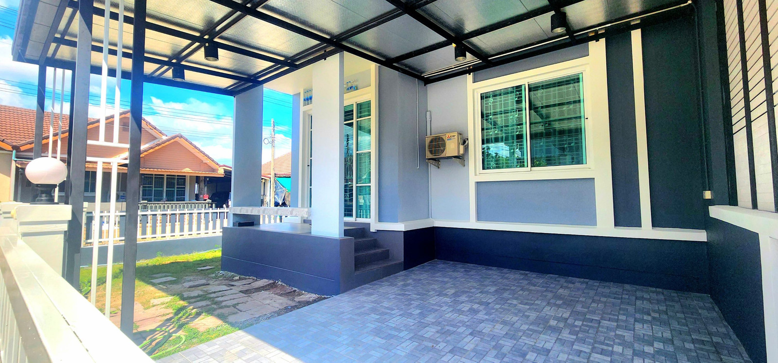 House for sale, Khlong 7, Rangsit-Nakhon Nayok, corner house, main road, no flooding. – รูปที่ 2