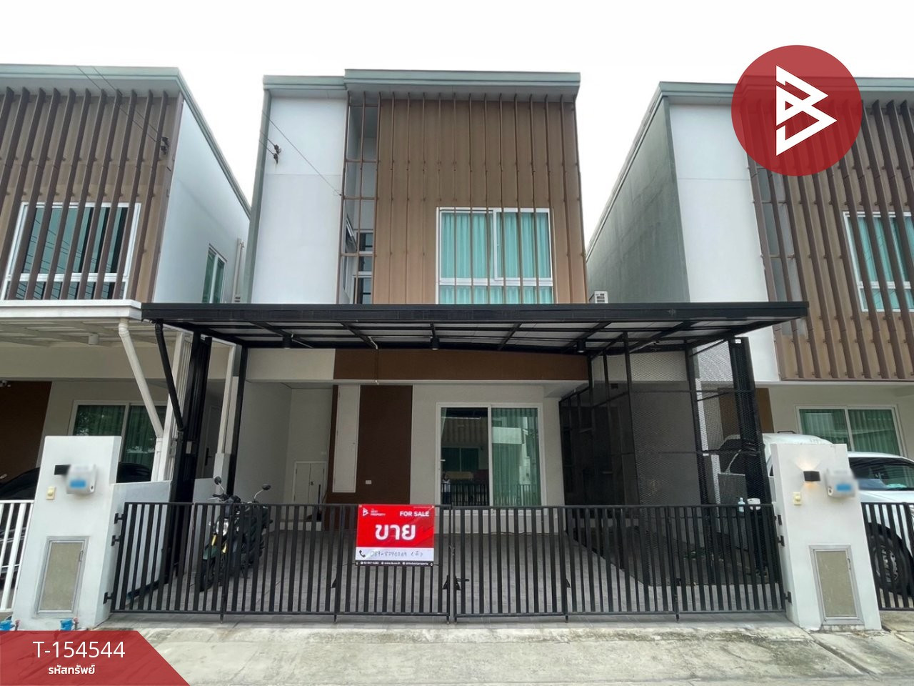 Townhouse for sale, Aun Village, Bangna, KM.26, Bang Bo, Samut Prakan.