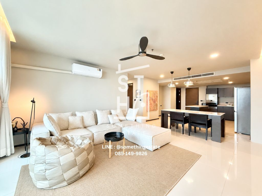 2 นอน รีโนเวทใหม่ ใจกลางสาทร ชมพลุปีใหม่ได้จากที่ห้อง ระบบไฟ smart สั่งงานด้วยเสียงได้ ที่จอดรถ FIX  – รูปที่ 4