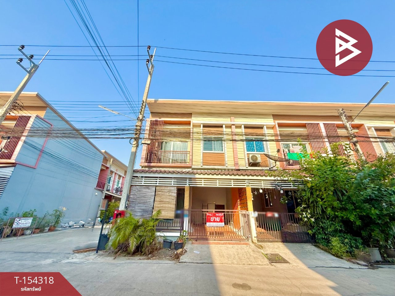 2-story townhouse for sale, Wandee Village. Mahachai-Khlong Khru Samut Sakhon – รูปที่ 2