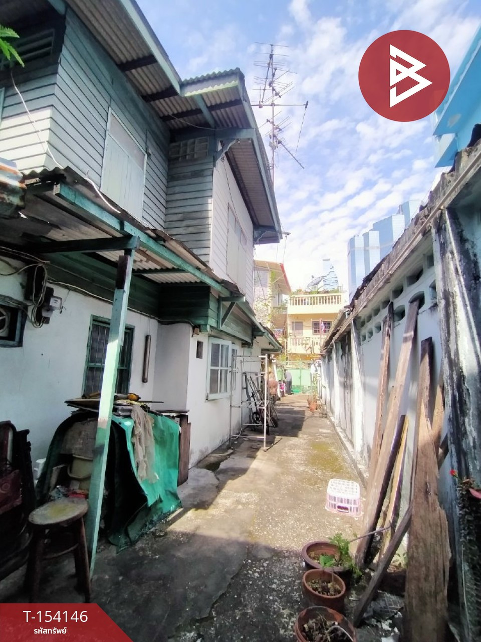 Land for sale with buildings, area 71 sq m, Soi Sathorn 11, Bangkok, good location, through Narathiwat 6. – รูปที่ 3