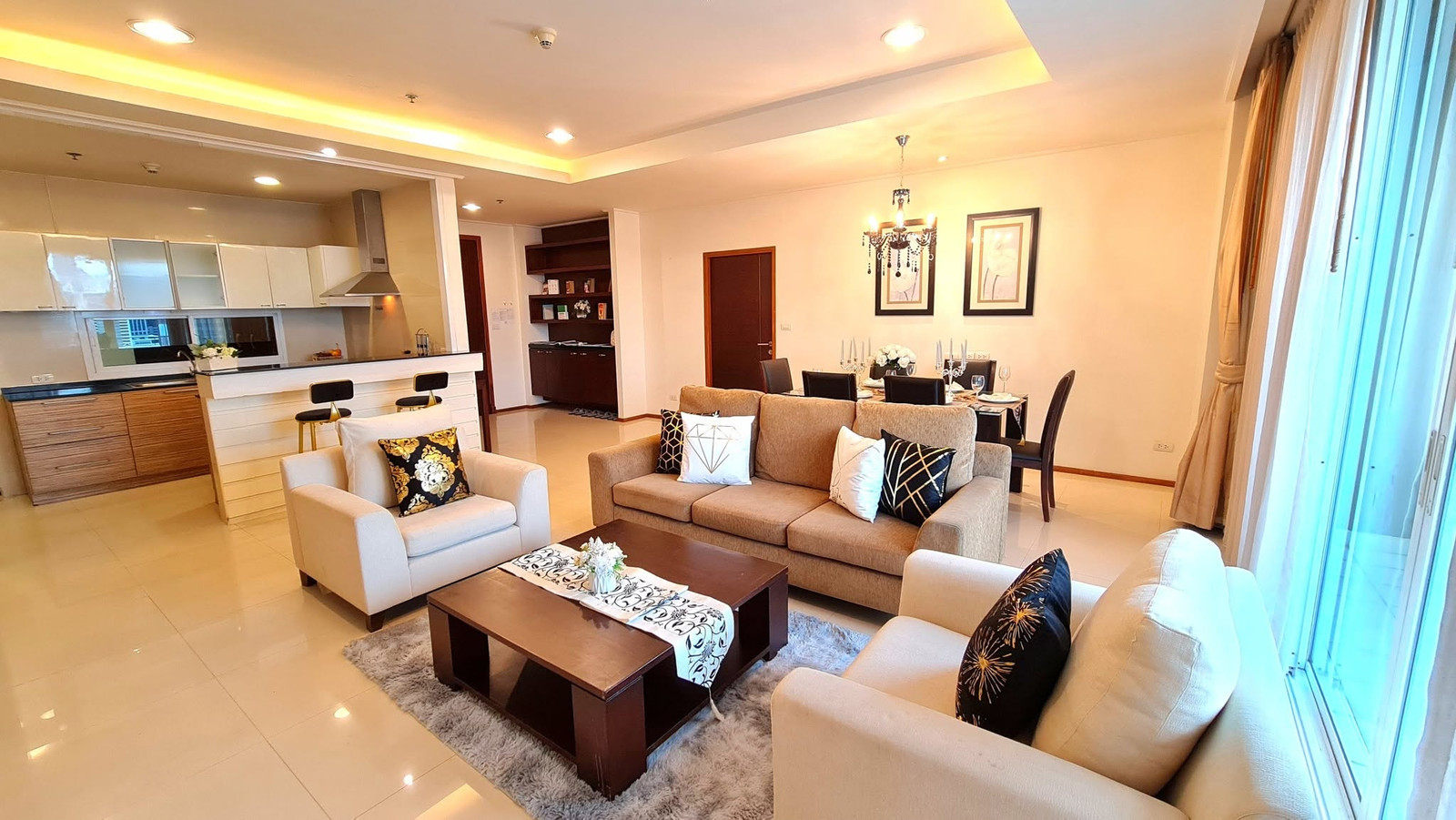 ✨For rent, Piyathip Place, beautiful room luxury fully furnished high floor city view ready to move in 💗DS4352 | Line @Dstay