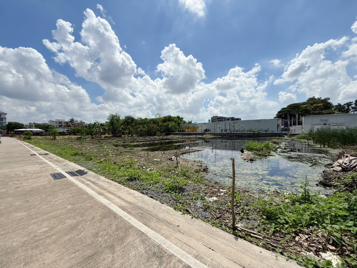 Empty land for sale, Soi Sridan 22, Srinakarin Road, near Makro Srinakarin, only 5 minutes, between the Yellow Line. Sri Lasalle Station and Sri Bearing Station are only about 5 minutes away. – รูปที่ 2