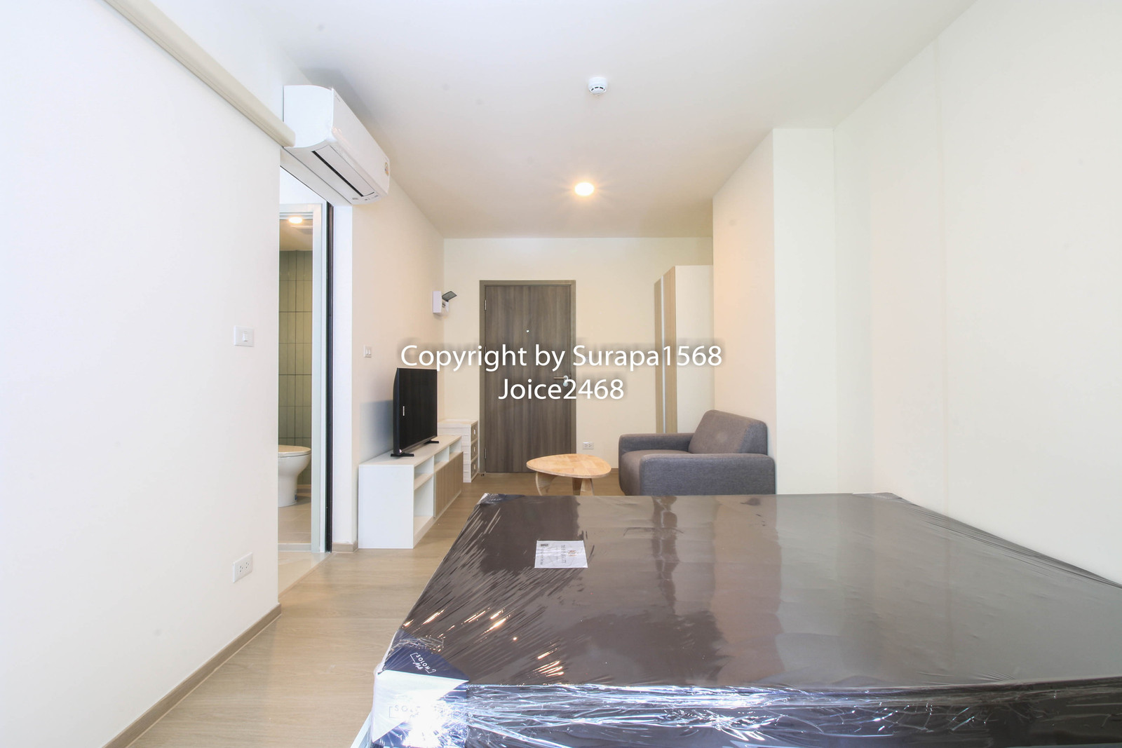 Condo for rent, The Origin Bang Khae, Phetkasem, Kanlapaphruek, corner room 24.5 sq m, Building A, Studio, 2nd floor, new room, near the MRT. – รูปที่ 4
