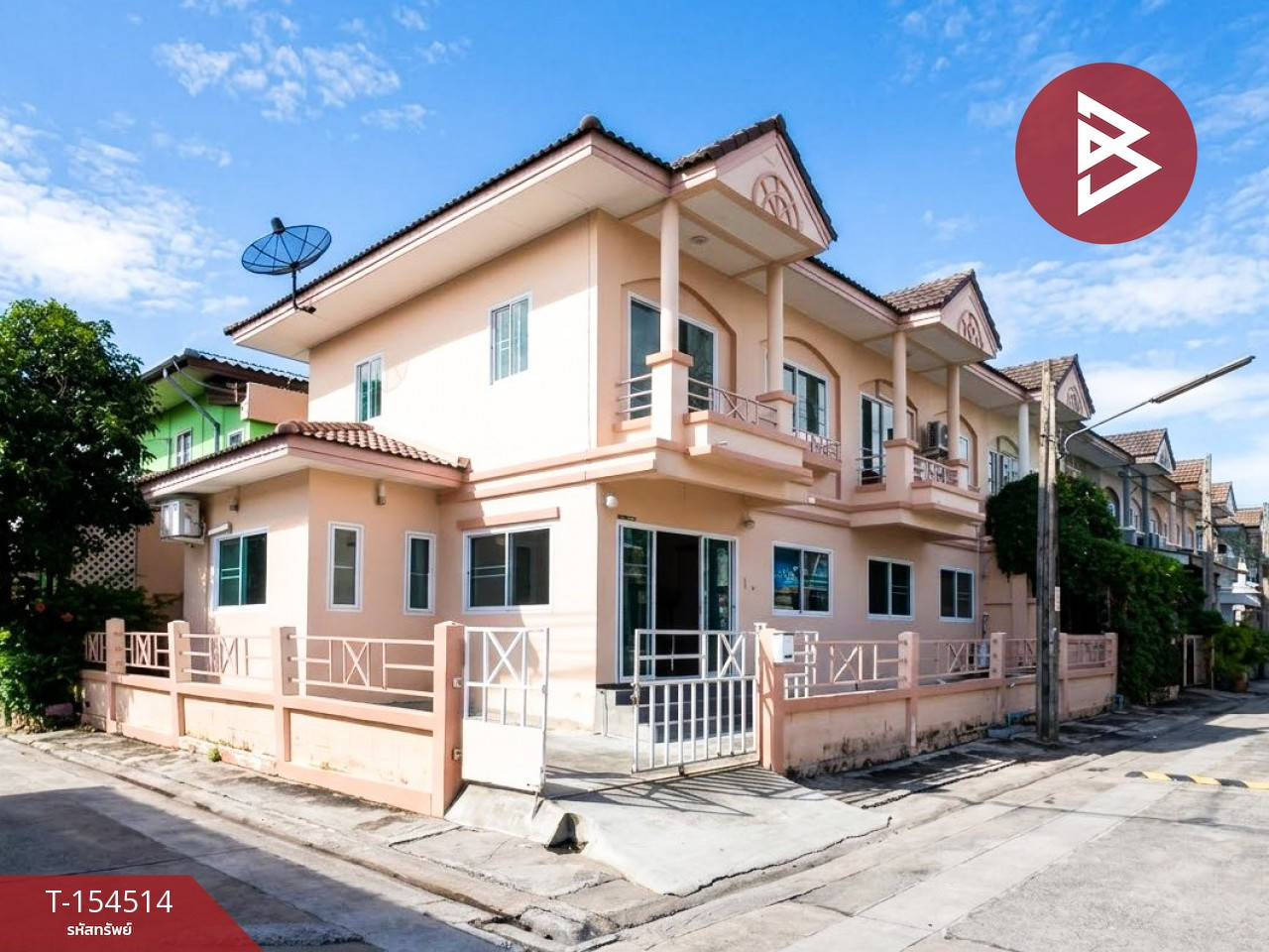 Townhouse for sale Suthawee Village Cluster House (Suthavee Cluster House) Samut Prakan – รูปที่ 2