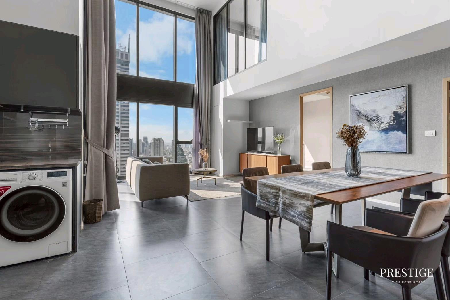 The Lofts Silom | 2BR 2BT Duplex | 109 Sq.M. – รูปที่ 2