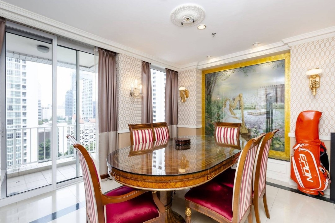 💎 Rare Item! ขาย Langsuan Ville 3 ห้องนอน 3 ห้องน้ำ ขนาดใหญ่ 242 sqm สไตล์คลาสสิก ทำเลทอง ซอยหลังสวน ตึก Freehold ใกล้ BTS ชิดลม และ BTS ราชดำริ ราคา 38 MB ติดต่อ 0968623850 🔥 – รูปที่ 4