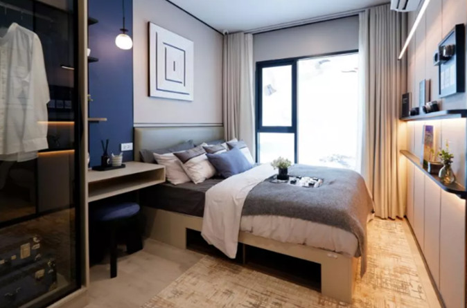New condo "Atmoz De Sol Thipawan" next to Thipawan BTS station 0 meters, convenient travel into the city. – รูปที่ 2