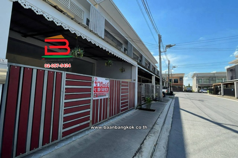 2-story townhouse, area 35.7 sq m, Ratchathani Village 11, Rangsit-Nakhon Nayok Road. Bueng Nam Rak Subdistrict, Thanyaburi District, Pathum Thani – รูปที่ 3