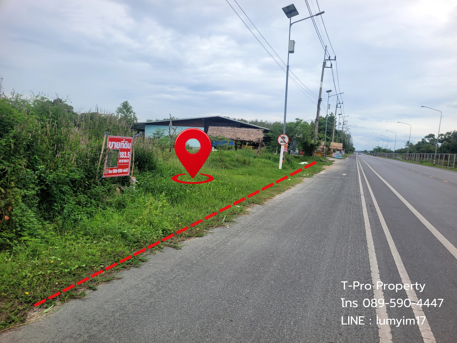 ที่ดินถมแล้ว ติดถนนเลียบทางรถไฟ ใกล้สี่แยกโพธิ์เสด็จ เพียง 300 เมตร เดินทางสะดวกมาก  อ.เมือง จ.นครศรีฯ – รูปที่ 2