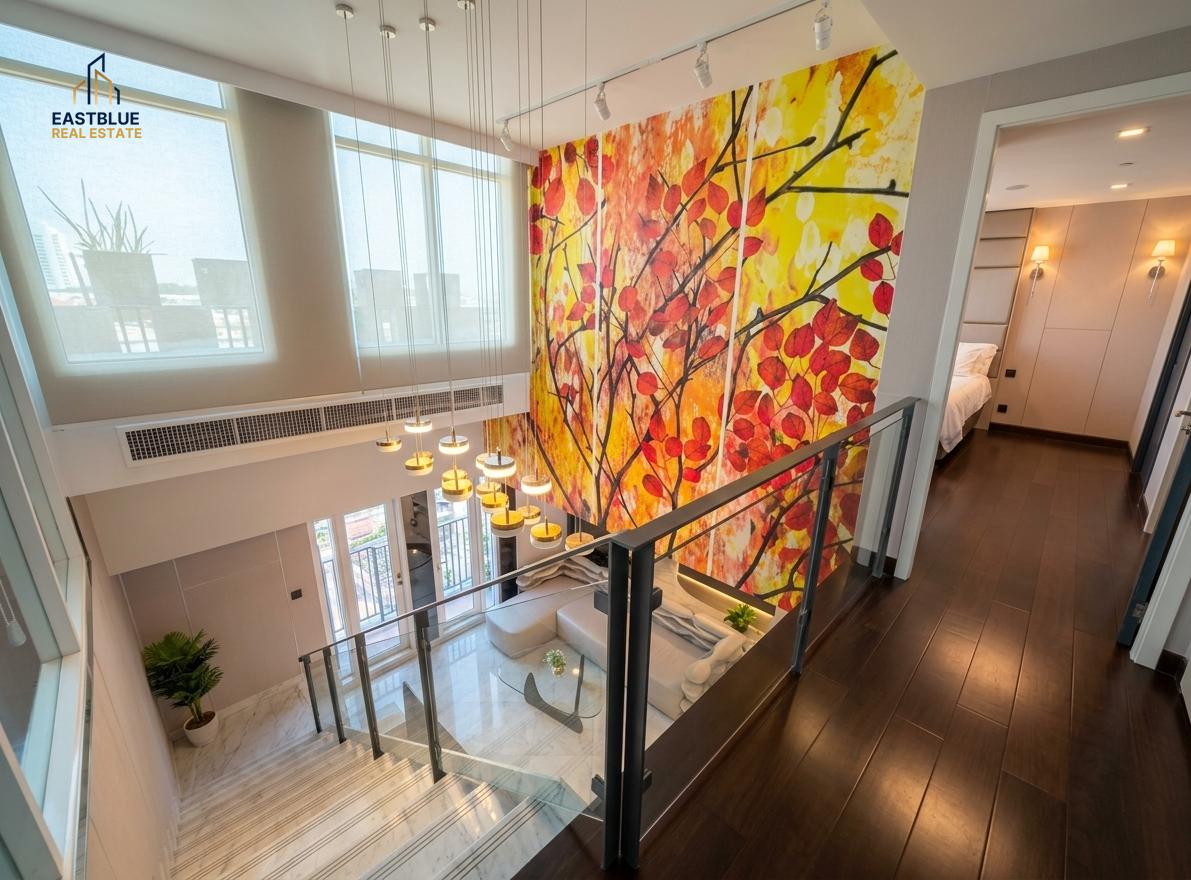 🏘️ Luxurious 3-Bed Condo at Maestro 01 Sathorn - Yen Akat! 💎138.26 sqm, 80,000 THB/month, BTS Lumpini, All Facilities! EB-89718 0642748883