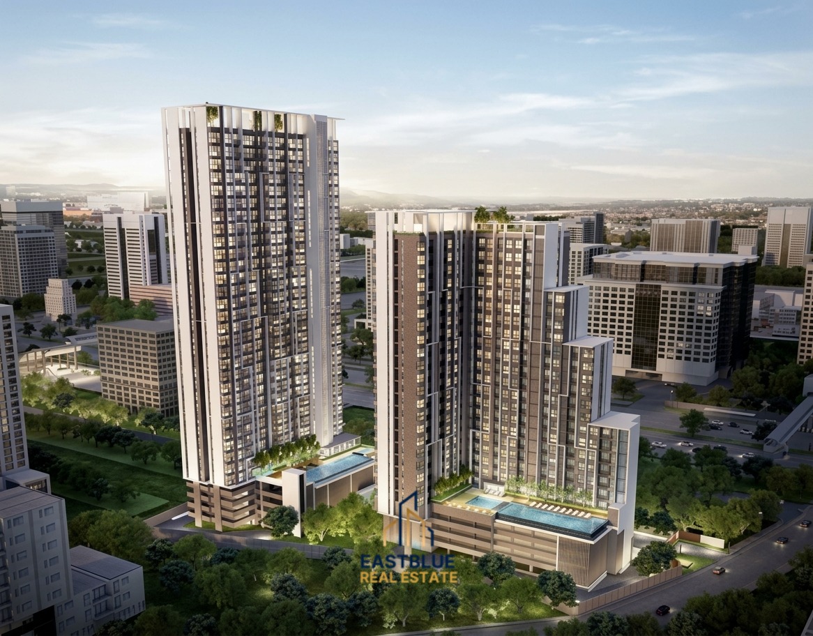 ให้เช่า Quinn Condo Ratchada 1 ห้องนอน 45 ตร.ม. ใกล้ MRT สุทธิสาร 23,000 บาท 🌆 0642748883