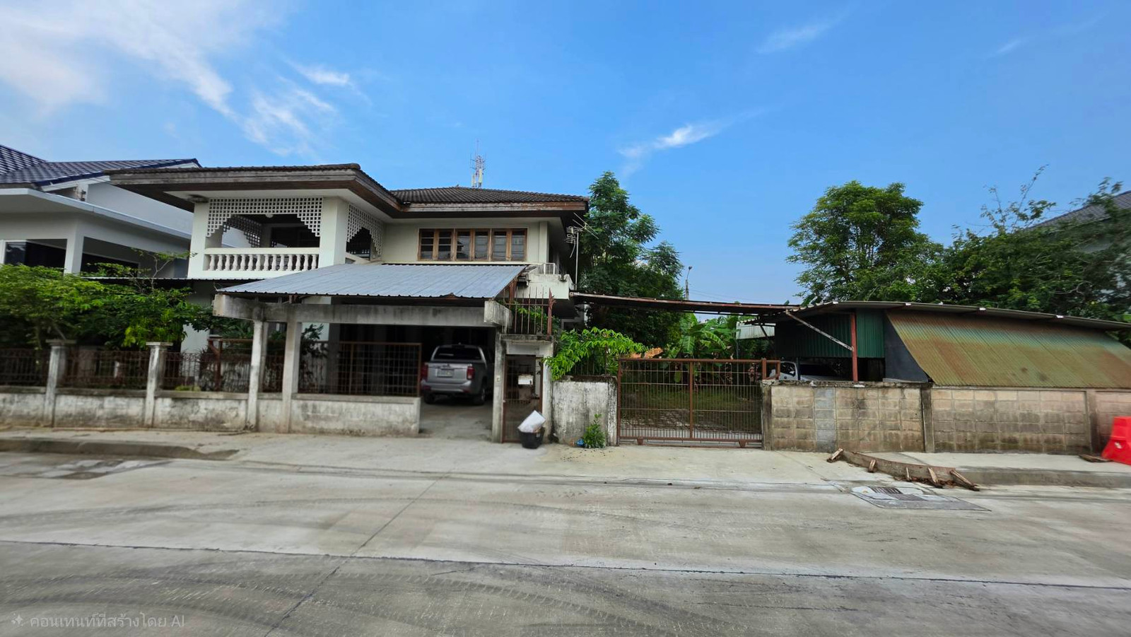 ขายบ้านเดี่ยว 2 ชั้น 4 ห้องนอน 4 ห้องน้ำ พร้อมที่ดินเปล่าข้างบ้าน รวม 130 ตร.วา (โฉนด 2 ใบติดกัน) – รูปที่ 2