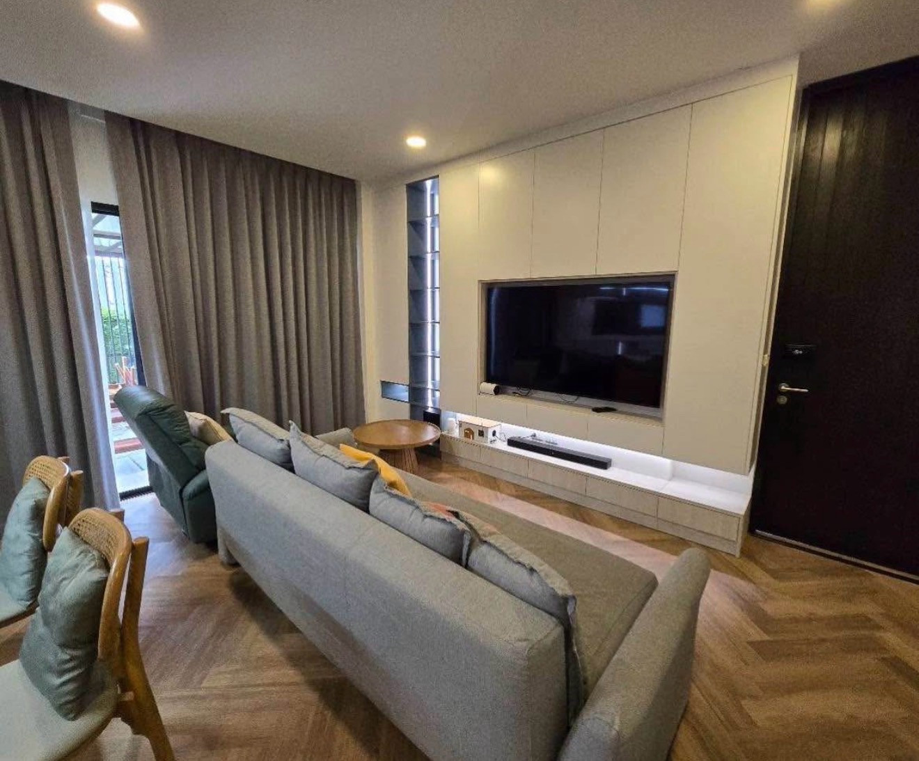 🔥Single house for rent, Noble Gable Village, Watcharaphon, 55,000 baht/month, near BTS Sai Yut. 🔥Single house for rent, Noble Gable Village, Watcharaphon, 55,000 baht/month, near BTS Sai Yut.