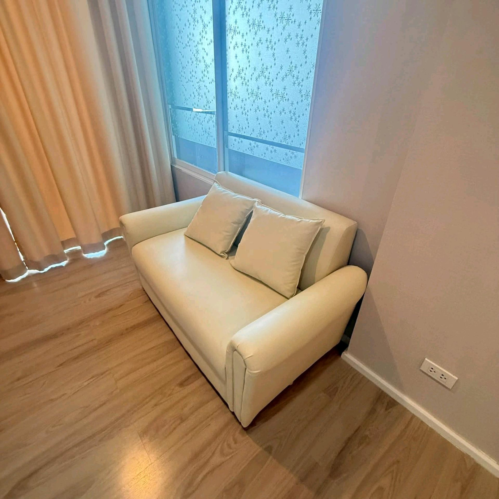 ให้เช่า AMBER CONDO ใกล้🚇 MRT แยกติวานนท🛍️ พันธุ์ทิพย์ งามวงศ์วาน🛏️ 1 ห้องนอน➕ ห้องมุม มีพื้นที่ใช้สอยส่วนเพิ่มประมาณ 4.8 ตร.ม. – รูปที่ 4