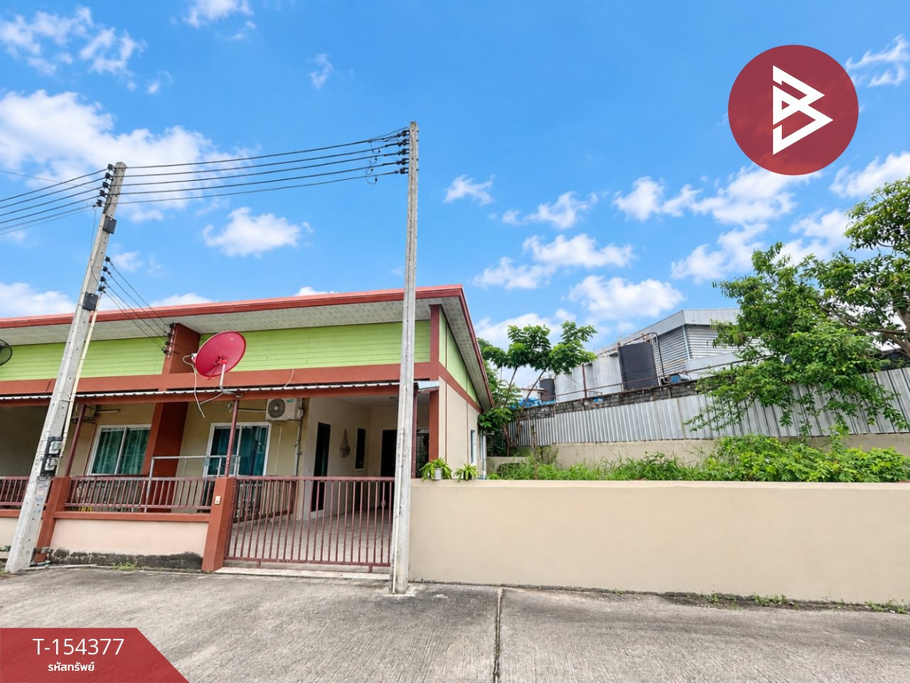 Semi-detached house for sale, Huai Prap City Village 6, Pluak Daeng, Rayong.