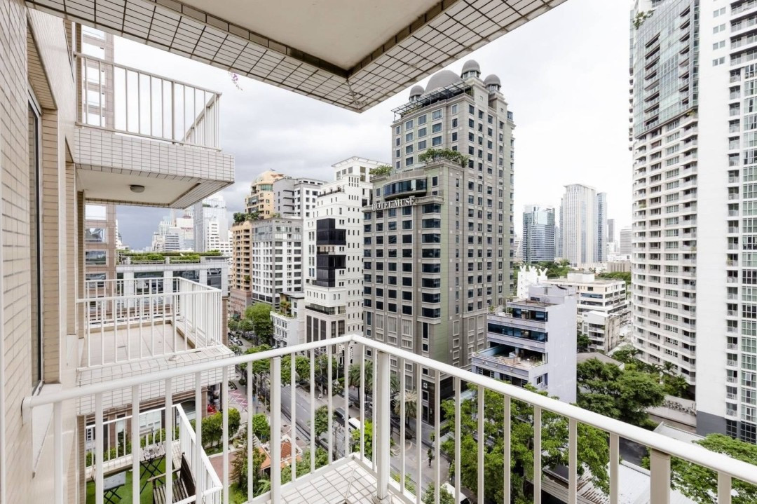 💎 Rare Item! ขาย Langsuan Ville 3 ห้องนอน 3 ห้องน้ำ ขนาดใหญ่ 242 sqm สไตล์คลาสสิก ทำเลทอง ซอยหลังสวน ตึก Freehold ใกล้ BTS ชิดลม และ BTS ราชดำริ ราคา 38 MB ติดต่อ 0968623850 🔥 – รูปที่ 2