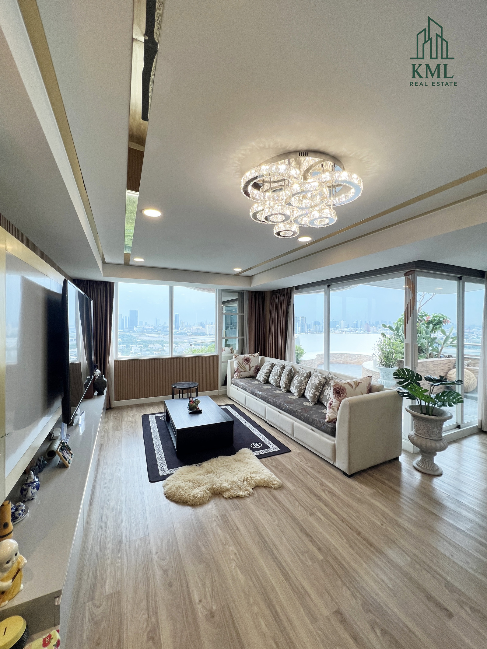 🔑🛋️ หิ้วกระเป๋าเข้าอยู่ ห้องมุม 2 นอน ตกแต่งหรูครบทุกอย่าง Royal Nine Residence พระราม 9 – รูปที่ 2