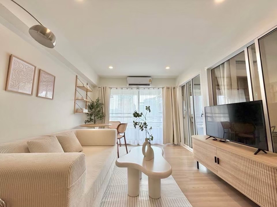 🔥🔥newly renovate thonglor tower 2Bed 1 Bath 50sqm hot deal 🔥🔥