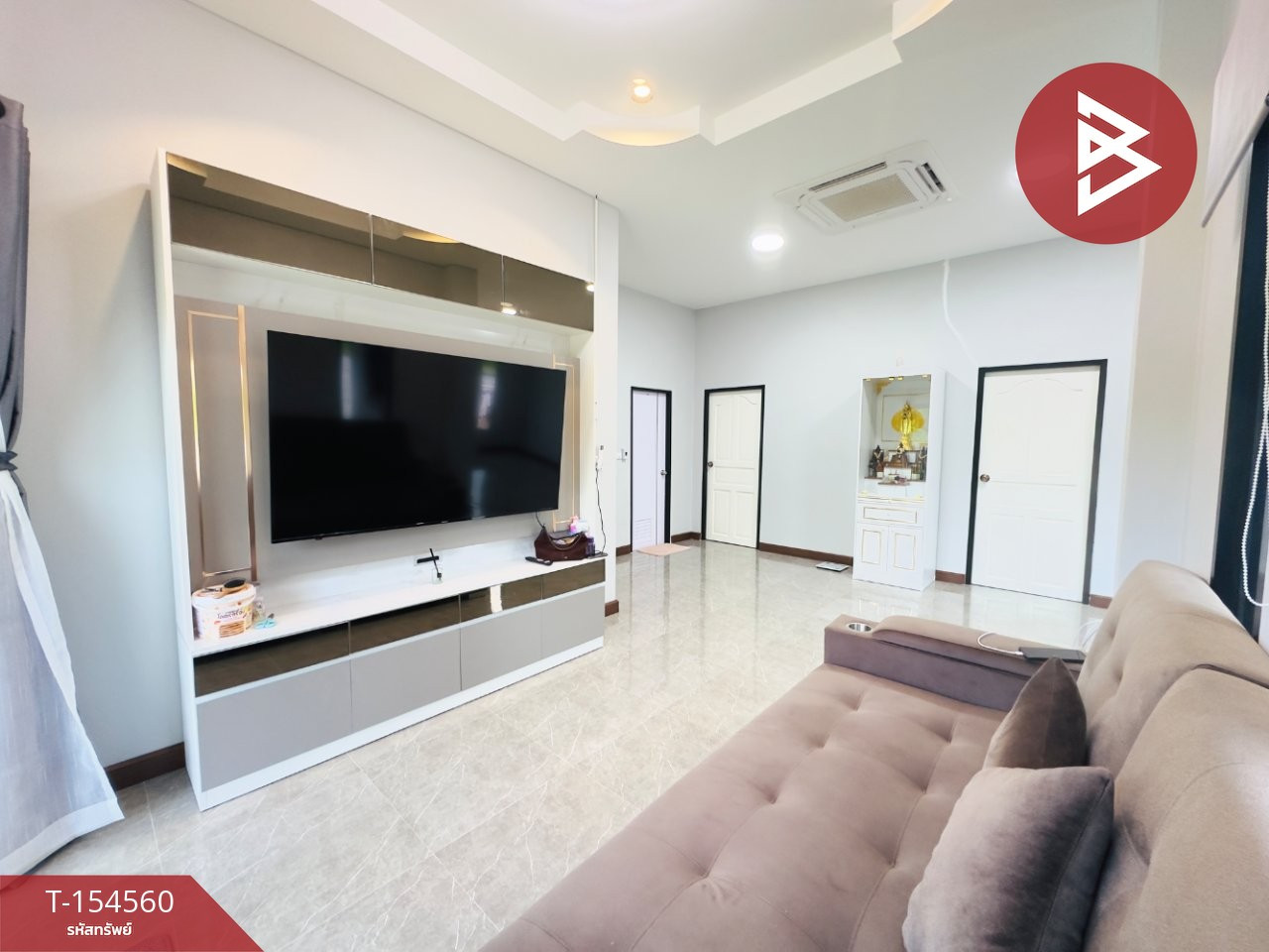 1-story detached house for sale, area 1 ngan, Amphawa, Samut Songkhram. – รูปที่ 4