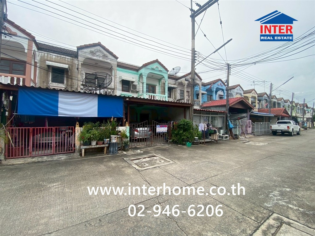 Townhouse, 2 floors, 18 sq m, Thararin Village, Lam Luk Ka - Khlong 2, near Wat Chandrasuk. Soi Rangsit-Nakhon Nayok 56, Intersection 1, Rangsit-Nakhon Nayok Road, Lam Luk Ka Road, Lam Luk Ka, Pathum Thani – รูปที่ 3