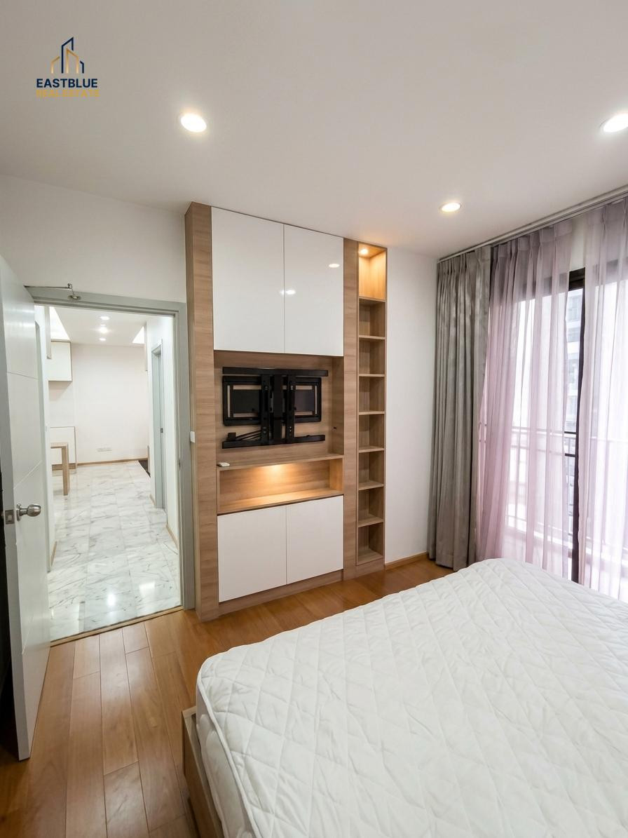  🔥 ห้องใหญ่ทำเลดี! ขาย The Vertical Aree 2 ห้องนอน 2 ห้องน้ำ 70 sqm ใกล้ BTS อารีย์ ใจกลางพญาไท เพียง 9.5 MB ติดต่อ 0968623850 🔥 – รูปที่ 3