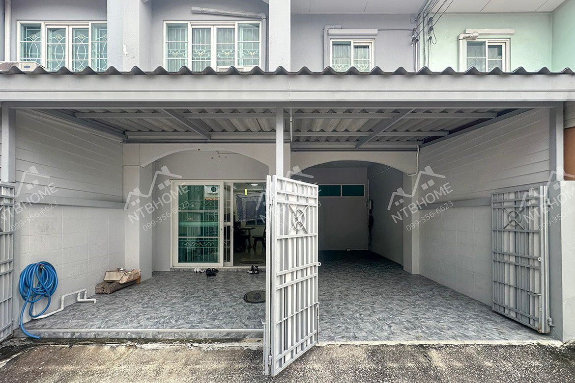 บัวทองธานีพาร์ควิลล์ 8 บางบัวทอง (ซอยจันทร์ทองเอี่ยม) ต่อเติมครบ ใกล้รถไฟฟ้า – รูปที่ 2