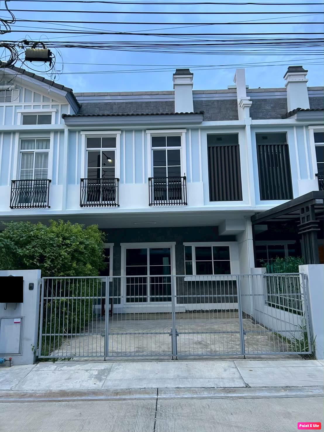 For rent 21 sq m, 3 bedrooms, 3 bathrooms, 2 parking spaces, 2-story townhome, Villaggio 2 Srinakarin, Bangna Km 5.
