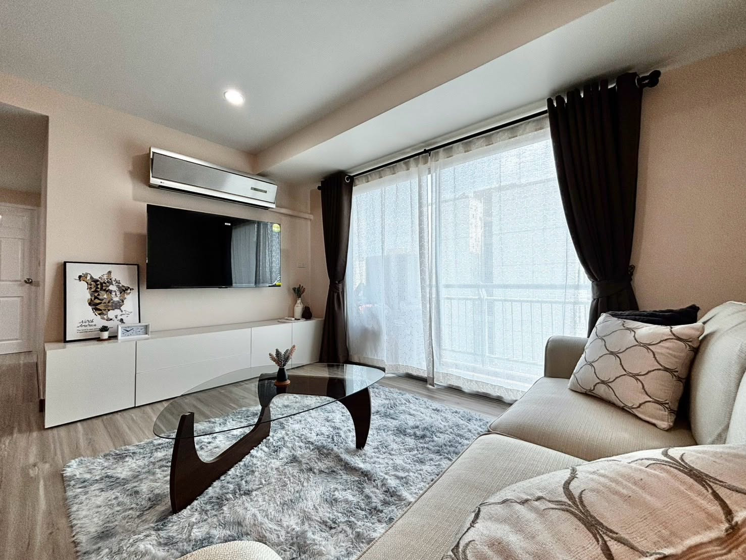 🏙️ 2 bedrooms, 2 bathrooms, swimming pool view, unblocked view, near the BTS 300 m. | Parkview Viphavadi 🏙️ 2 bedrooms, 2 bathrooms, swimming pool view, unblocked view, near the BTS 300 m. | Parkview Viphavadi