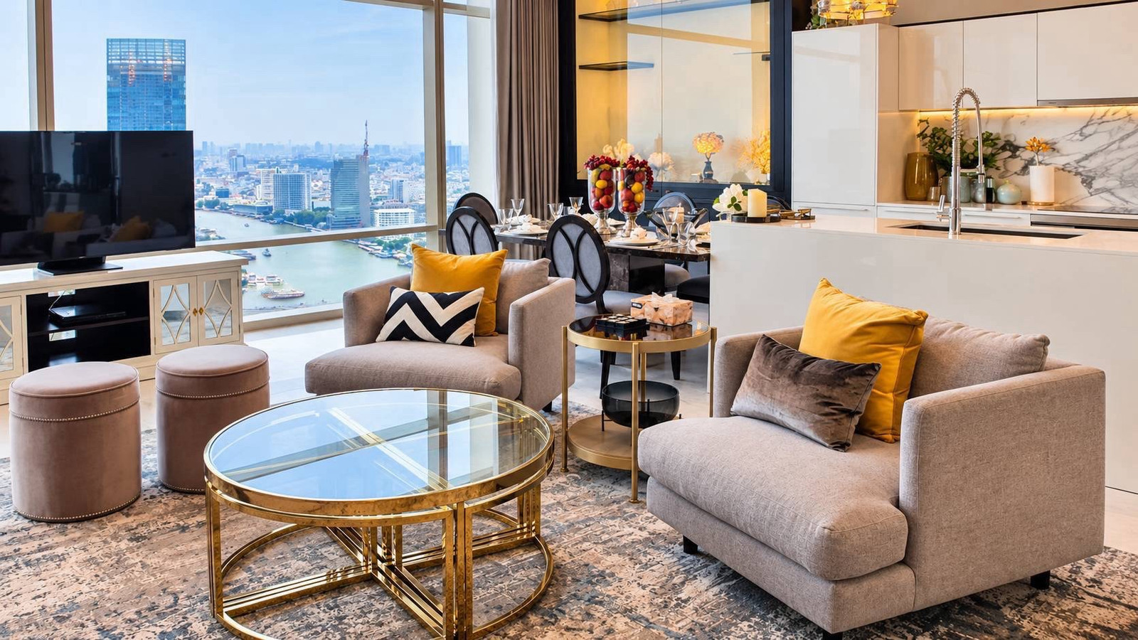 For Rent • Four Seasons Private Residences • 2 Bedrooms | 138.88 sq.m. | 39th Floor | Chao Phraya River View Tel./Line 0889797878 – รูปที่ 2