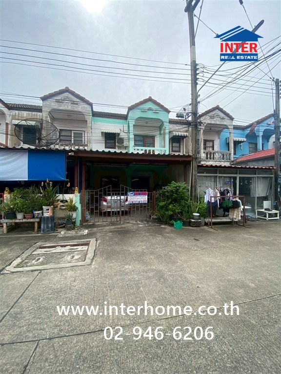 Townhouse, 2 floors, 18 sq m, Thararin Village, Lam Luk Ka - Khlong 2, near Wat Chandrasuk. Soi Rangsit-Nakhon Nayok 56, Intersection 1, Rangsit-Nakhon Nayok Road, Lam Luk Ka Road, Lam Luk Ka, Pathum Thani – รูปที่ 2