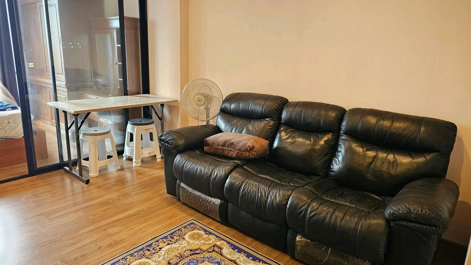 🚇 Near MRT Bang Pho, only 300 meters, beautiful room for first time rent! 36th floor, view of the Chao Phraya River and Parliament – รูปที่ 4
