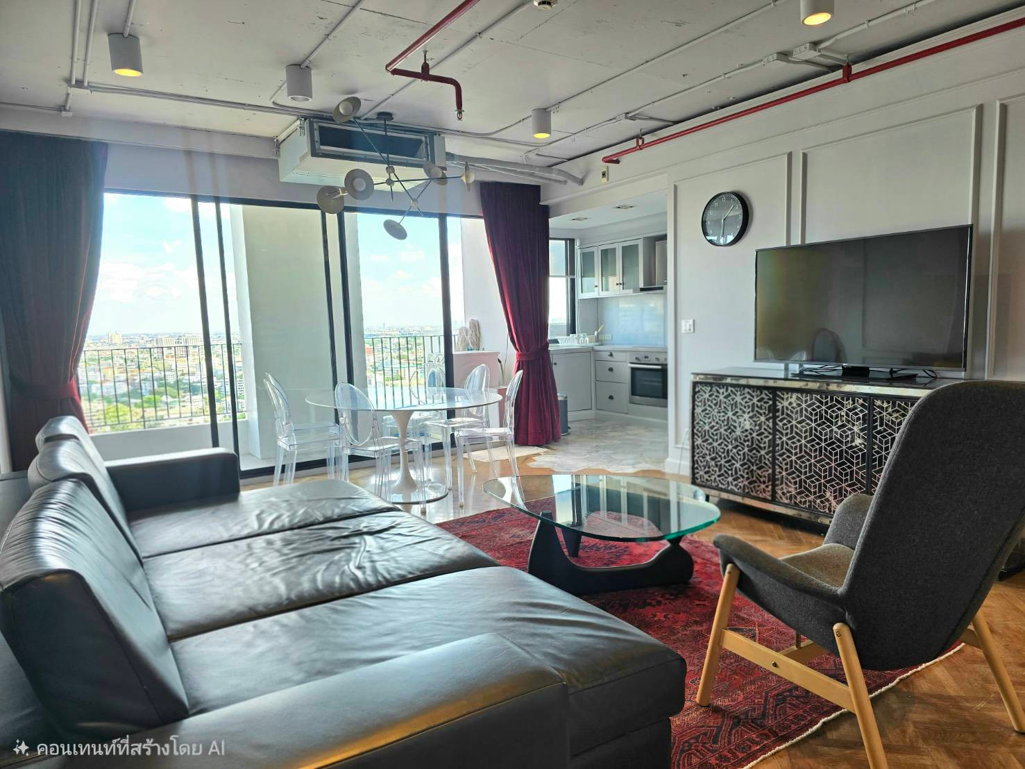 Condo for rent, The Icon3 Thonglor, 2 bedrooms, 3 bathrooms, near BTS Thonglor. Condo for rent, The Icon3 Thonglor, 2 bedrooms, 3 bathrooms, near BTS Thonglor.