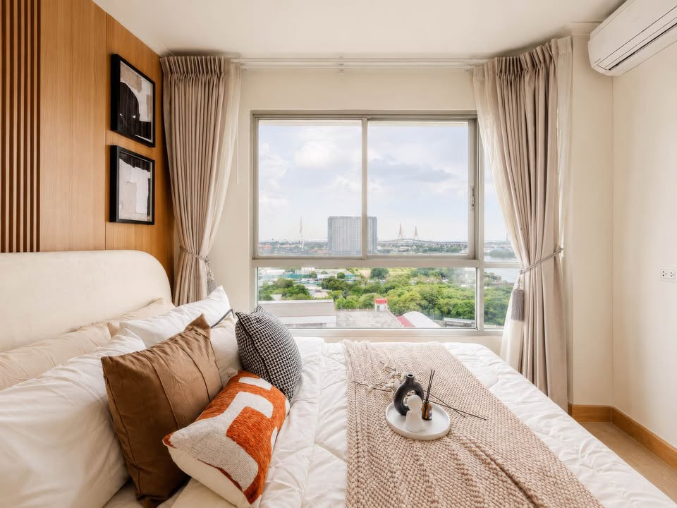 🌊 วิวแม่น้ำเจ้าพระยาเต็มตา! ขาย ลุมพินี พาร์ค ริเวอร์ไซด์ พระราม 3 ชั้น 14 ขนาด 32 ตร.ม. !
