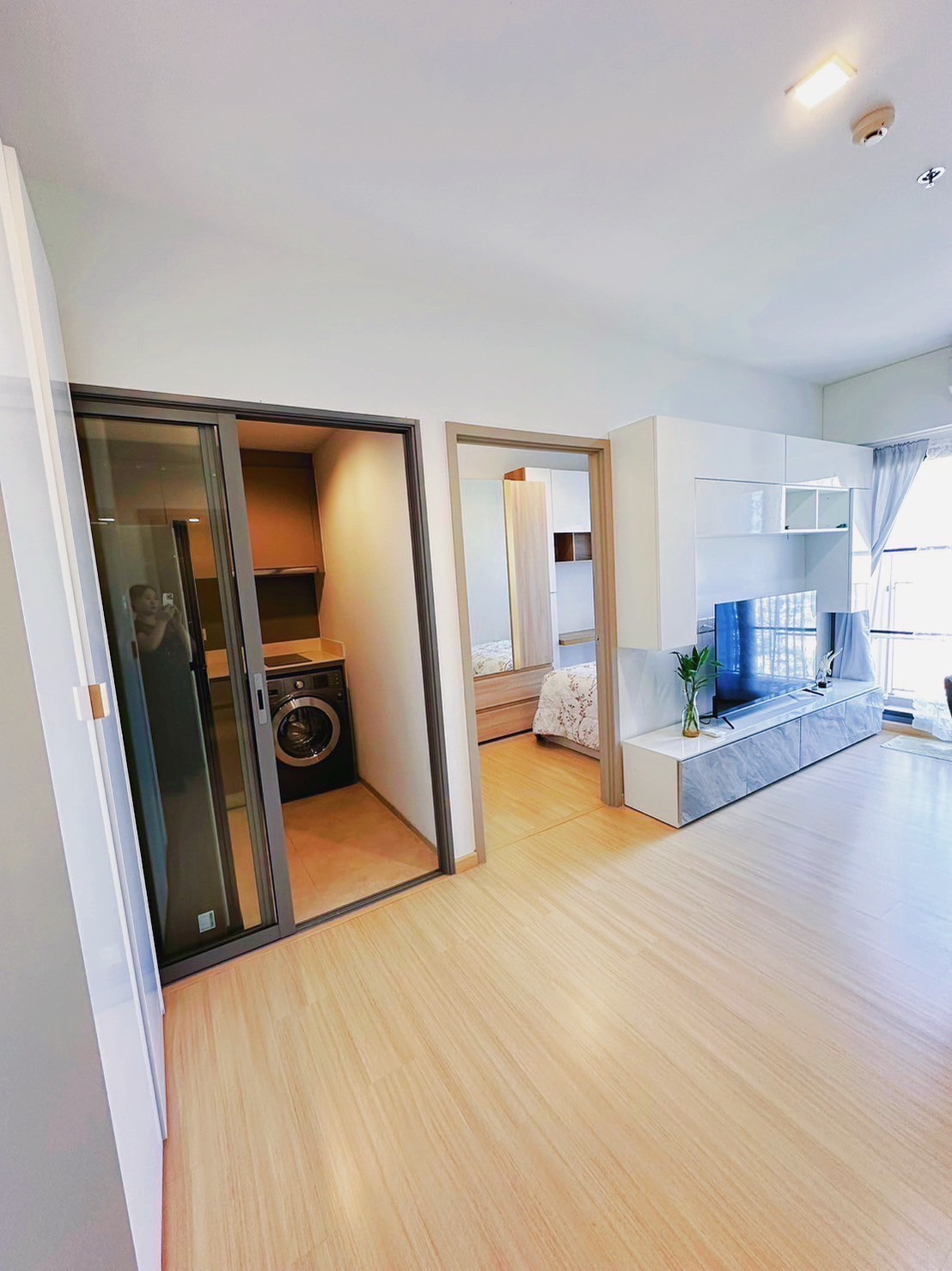 ให้เช่าด่วนคอนโด 2 ห้องนอน Whizdom Connect Sukhumvit  ใกล้รถไฟฟ้า BTS ปุณณวิถี, ตึกทรูดิจิตอล และ คลาวด์11  – รูปที่ 2