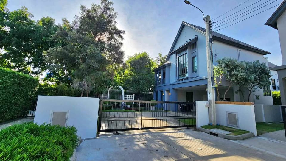 Luxury detached house for rent, Saransiri Rama 2 Luxury detached house for rent, Saransiri Rama 2