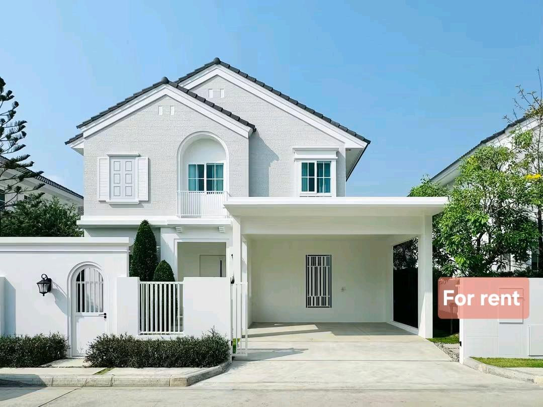 🔥🔥 House for Rent Chaiyapruek Bangna KM.15 🔥🔥 Nearby Mega bangna  