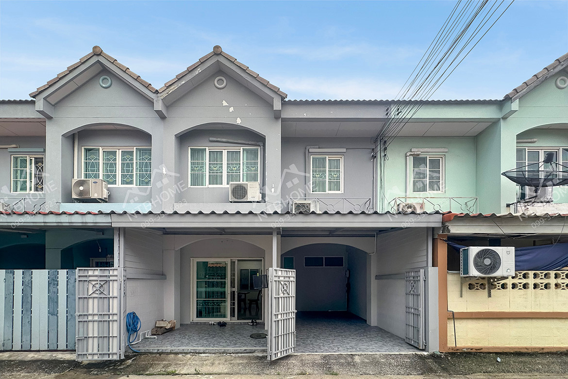 บัวทองธานีพาร์ควิลล์ 8 บางบัวทอง (ซอยจันทร์ทองเอี่ยม) ต่อเติมครบ ใกล้รถไฟฟ้า