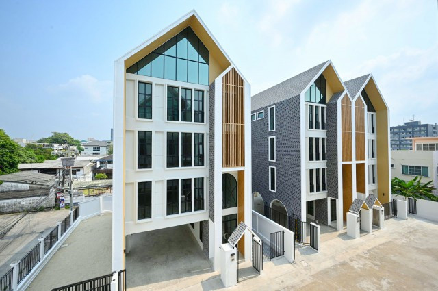 Hua Mak-Ramkhamhaeng Bang Kapi, 4-story home office, Nordic style, for rent, 3 bedrooms, 5 bathrooms, land 50 sq m., total usable area 500 sq m., near MRT Hua Mak 700 m. – รูปที่ 3